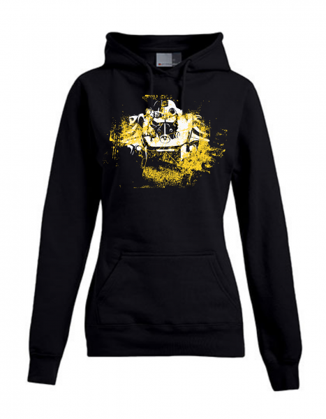 "Radioaktiv" Frauen Hoody